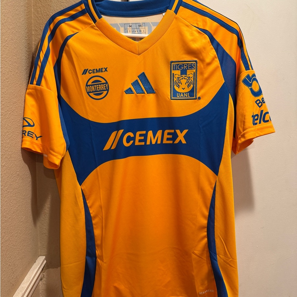 Tigres UANL Yellow and Blue Jersey